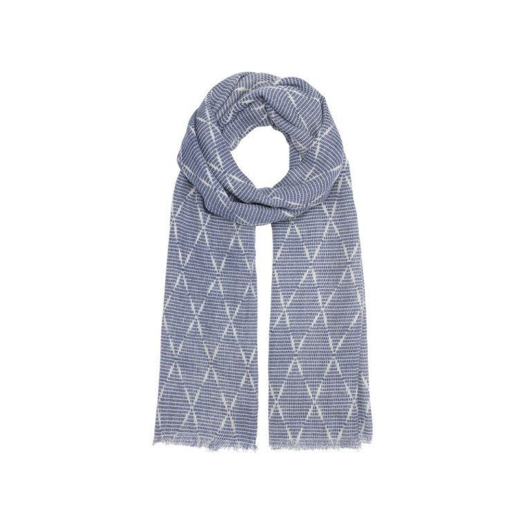 HABIBA - Amina ikat - INDIGO