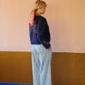 HABIBA - AMINA IKAT PANTS RELAXED - INDIGO