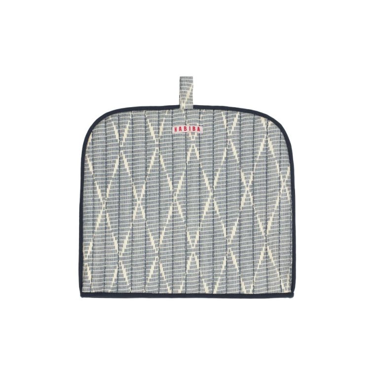 HABIBA - AMINA IKAT TEA COZY - INDIGO