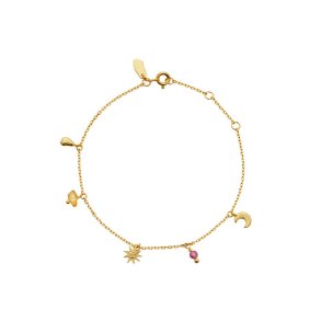 Maanesten - Addison Bracelet - Forgyldt