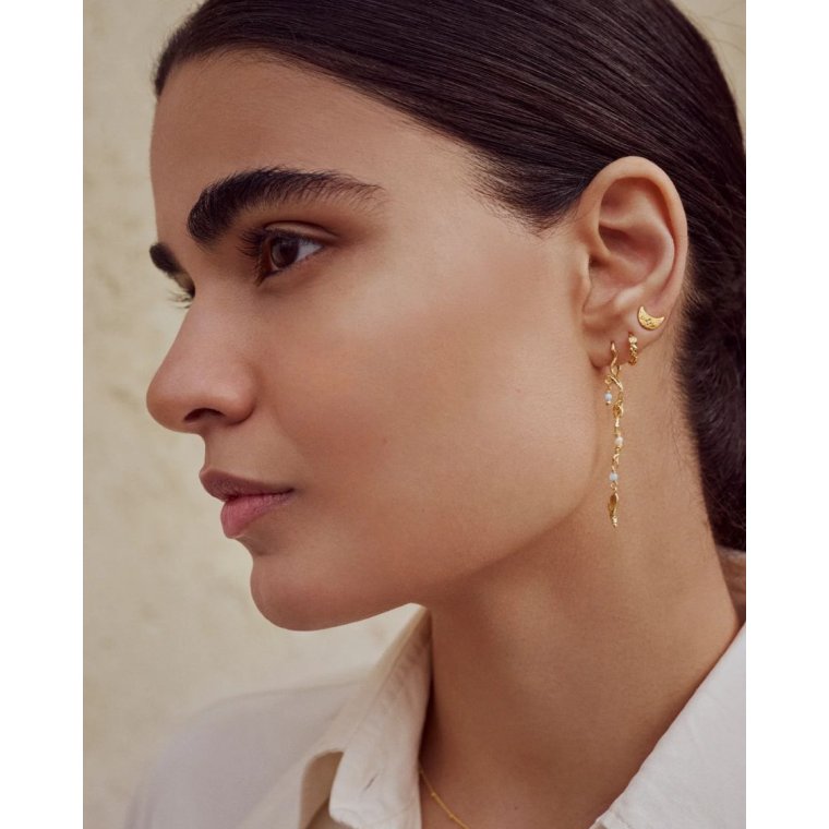 Maanesten - Elisa Earrings - Forgyldt