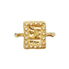 Maanesten - Aida Ring - Forgyldt