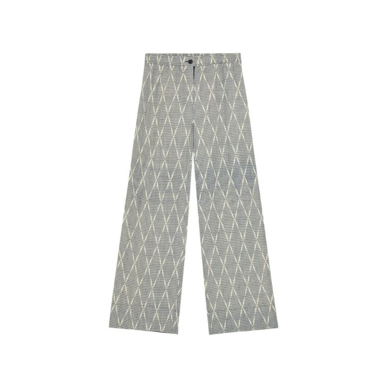 HABIBA - AMINA IKAT PANTS RELAXED - INDIGO