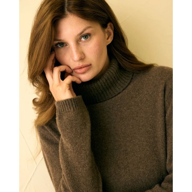 GORRIDSEN - Apollon Turtleneck - Cacao