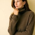 GORRIDSEN - Apollon Turtleneck - Cacao