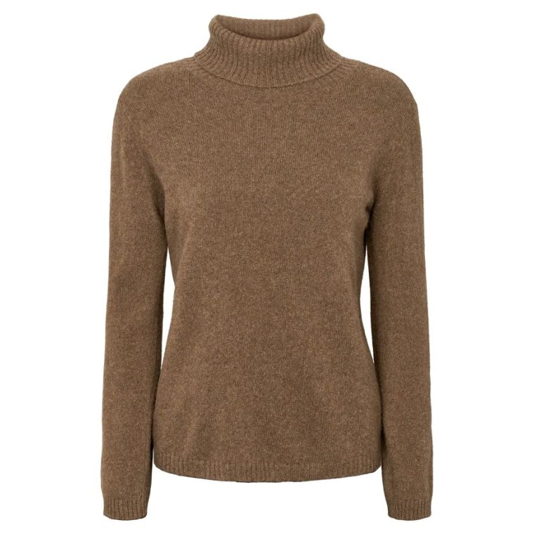 GORRIDSEN - Apollon Turtleneck - Cacao