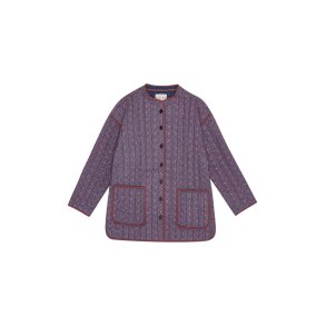 HABIBA - AUTUMN LEAF QUILTED COAT - LOVE