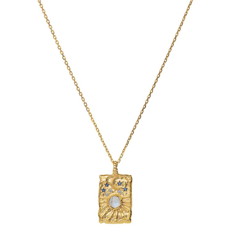 Maanesten - Aylin Necklace - Forgyldt