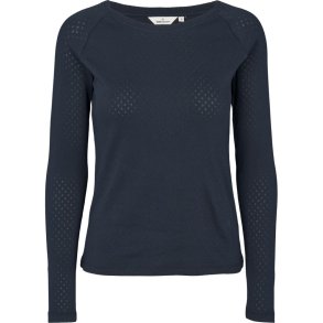 BASIC APPAREL - Arense LS Tee - Sky Captain