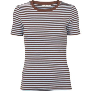 BASIC APPAREL - Ludmilla SS O-Neck - Carafe / dutch canal