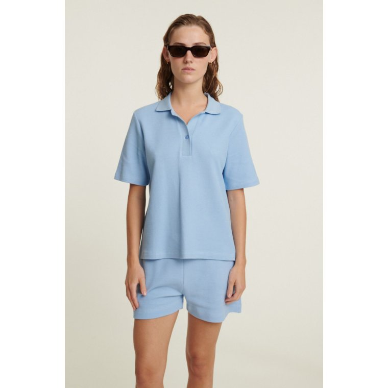 BASIC APPAREL - Ima Polo - Frozen fjord