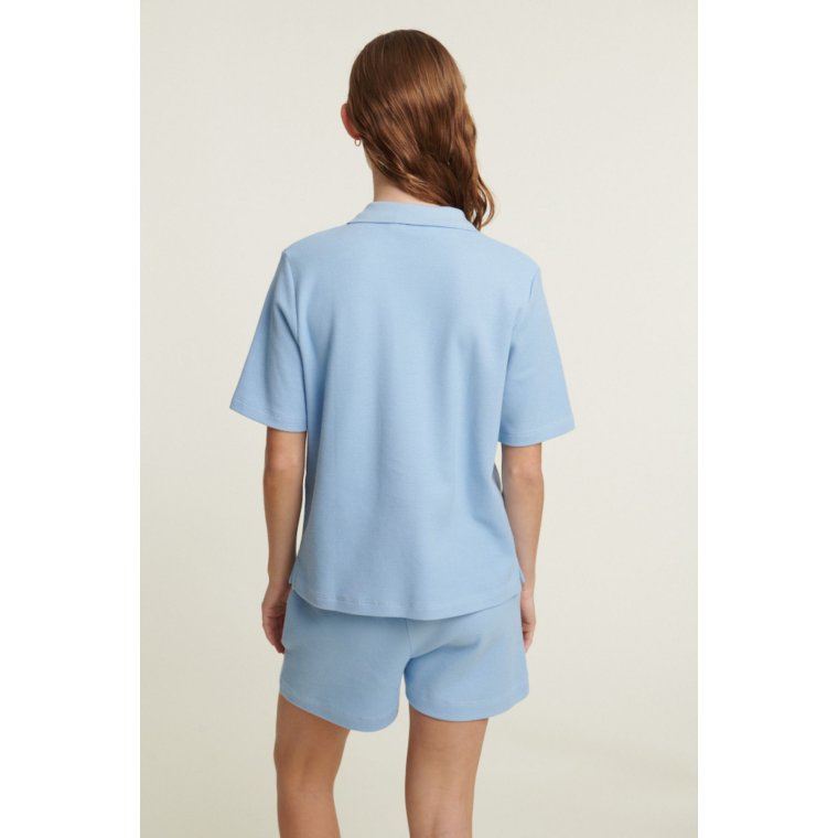 BASIC APPAREL - Ima Polo - Frozen fjord