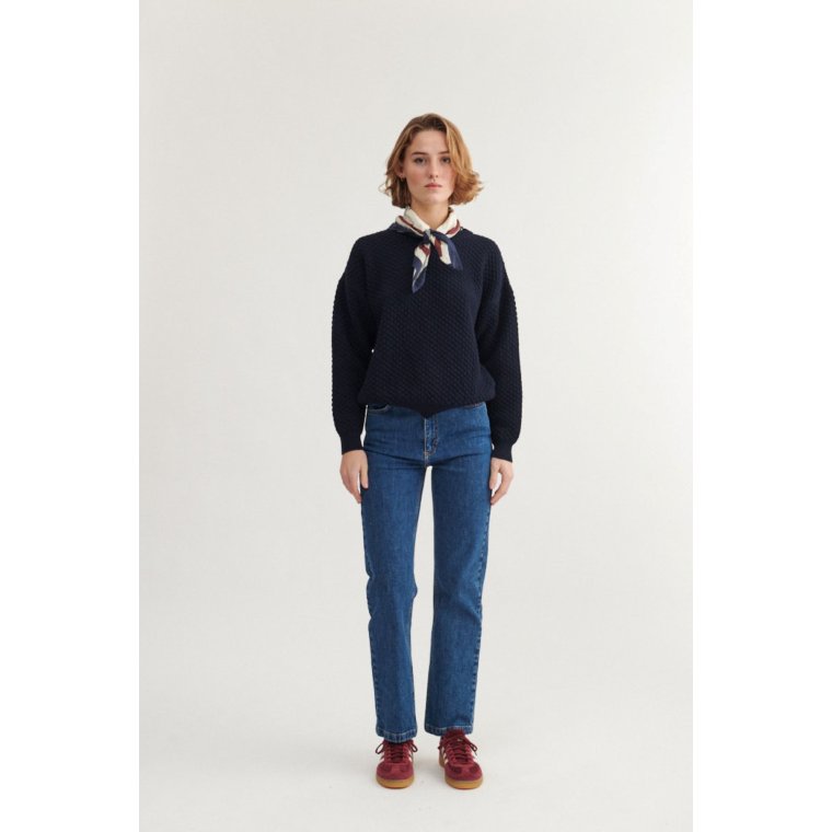 BASIC APPAREL - Lis Sweater - Sky Captain