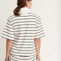 BASIC APPAREL - Anneli Oversized Tee - Birch/Black