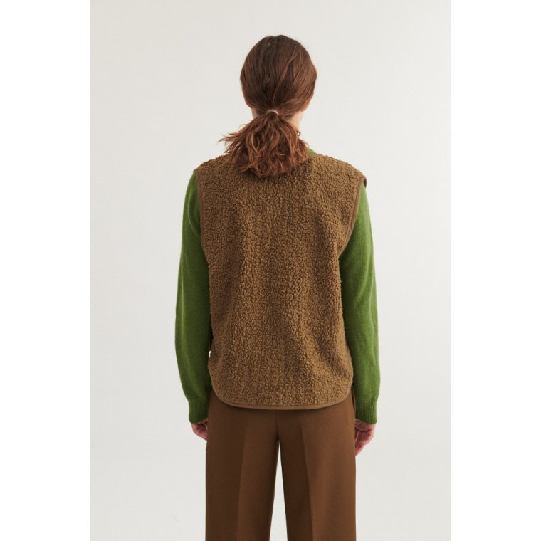 BASIC APPAREL - Ida Vest - Capers Green