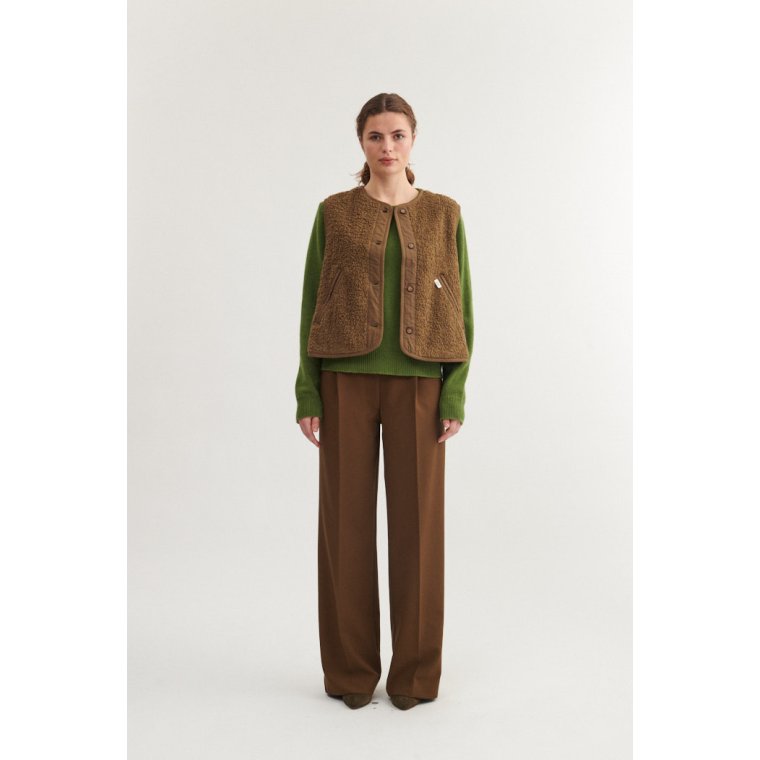 BASIC APPAREL - Ida Vest - Capers Green