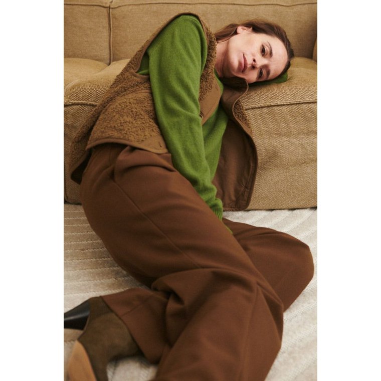 BASIC APPAREL - Ida Vest - Capers Green