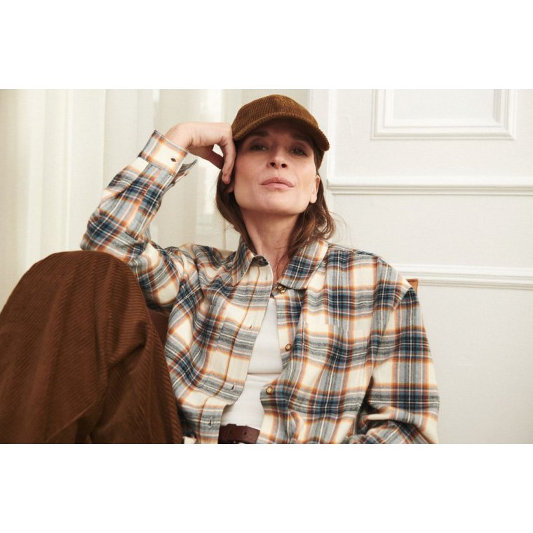 BASIC APPAREL - Kira Shirt - Copen blue/Birch