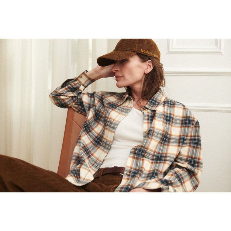 BASIC APPAREL - Kira Shirt - Copen blue/Birch