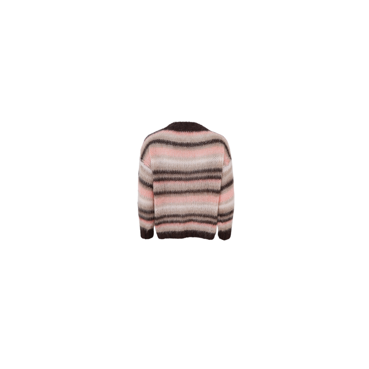 Black Colour - BCALANA striped jumper - Soft Rose