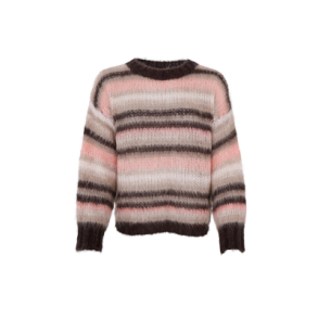 Black Colour - BCALANA striped jumper - Soft Rose