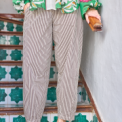 Black Colour - BCALLY barrel pant - Creme