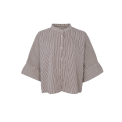 Black Colour - BCALLY loose shirt - Creme