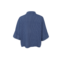 Black Colour - BCALLY loose shirt - Navy