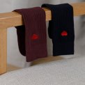BLACK COLOUR - BCANISHA heart sock - Black