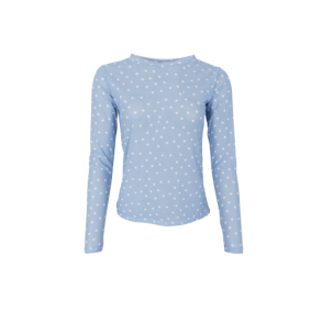 Black Colour - BCANNIE mesh blouse - Powder Dot