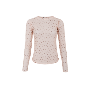 Black Colour - BCANNIE mesh blouse - Lt. Blue Dot