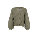 BLACK COLOUR - BCARGYLE knit cardigan - Moss Green