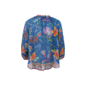 BLACK COLOUR - BCART blouse - Denim Blue