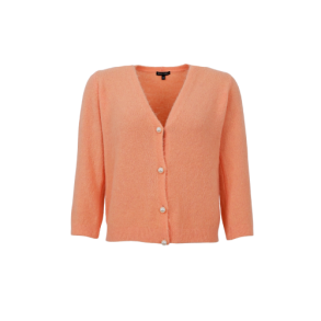 BLACK COLOUR - BCBELLA pearl knit cardigan - Apricot