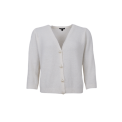 BLACK COLOUR - BCBELLA pearl knit cardigan - Off White