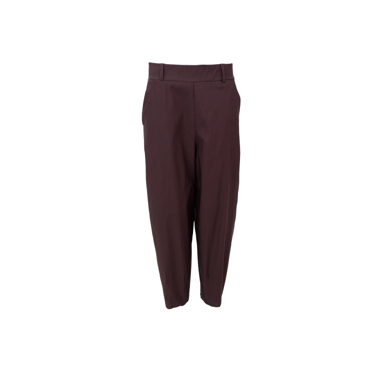 BLACK COLOUR - BCBEVERLY barrel pant - Coffee