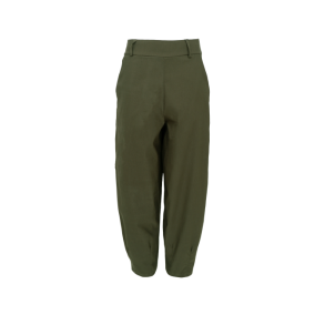 Black Colour - BCBEVERLY barrel pant - Dk. Army