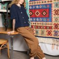 Black Colour - BCBJOERK patent knit cardigan - Navy