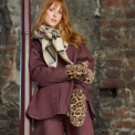 BLACK COLOUR - BCBLAZE soft mittens - Natural Leo