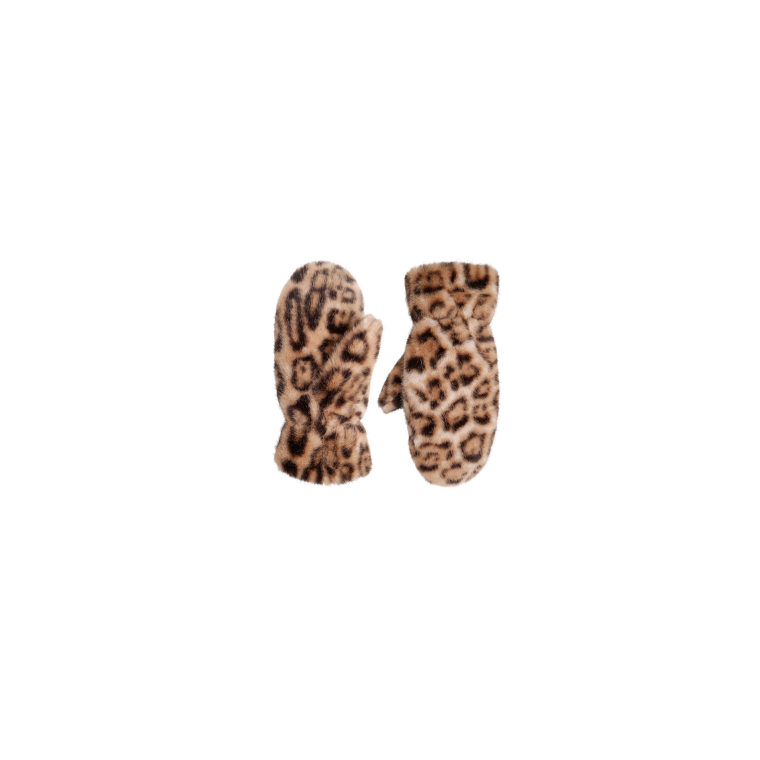 BLACK COLOUR - BCBLAZE soft mittens - Natural Leo