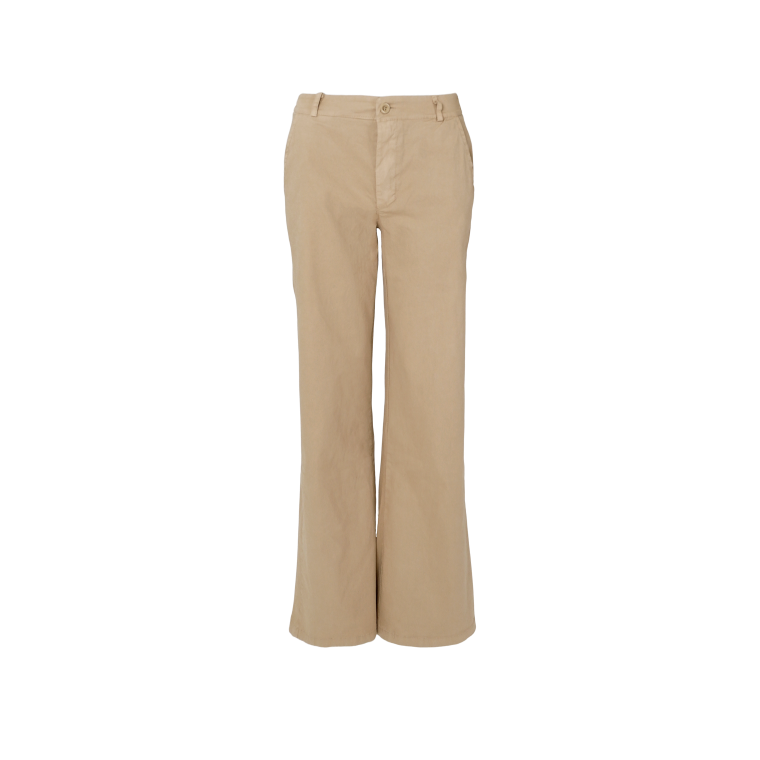 BLACK COLOUR - BCBOX canvas stretch pant - Sand