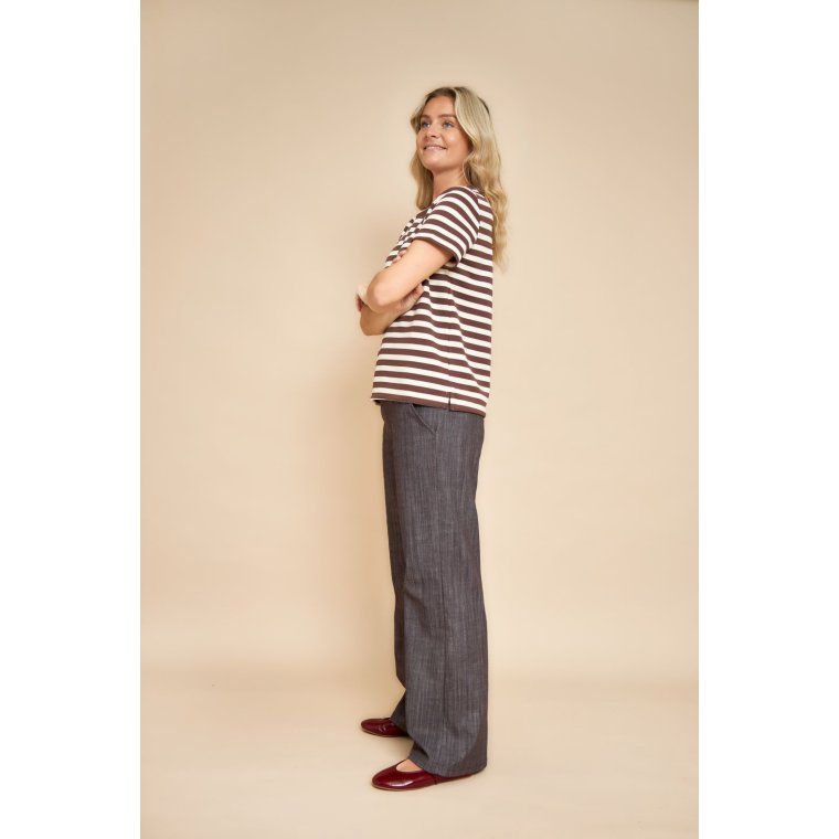 Black Colour - BCBOX pant - Coffee