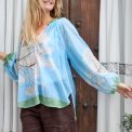Black Colour - BCCAMELLIA blouse - Lt. Blue