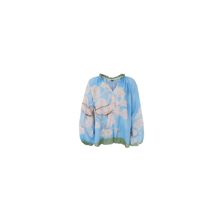 Black Colour - BCCAMELLIA blouse - Lt. Blue