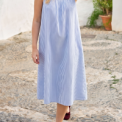 Black Colour - BCCATHERINE strap dress - Lt. Blue
