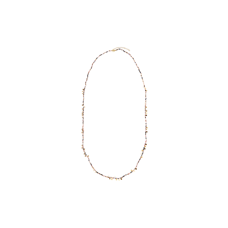 Black Colour - BCCELESTINE necklace - Coffee Mix