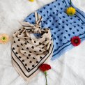 BLACK COLOUR - BCCLAUDIA Love mini scarves - Blue Navy