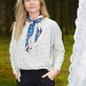 BLACK COLOUR - BCDANI mini scarves - Blue Dot