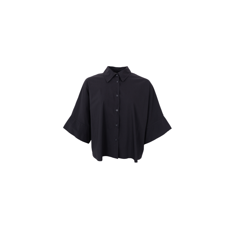 Black Colour - BCDAVINA loose shirt - Black