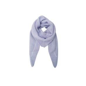 BLACK COLOUR - BCDELL knitted mini scarf - Lt. Blue